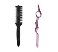 HINFHI 1 Piece Hair Salon, 1 Piece Hair Salon Comb, Hair Cutting Tools, Household Eyebrow Scissor, Hair Style Making Tools, Hair Salon Supplies.