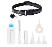 HINFHI 1 Piece Of Cat And Dog Bottle, 1 Piece Of Collar, Pet Breastfeeder, Cat Milk Feeder, Pet Neck Decoration, Pet Supplies.