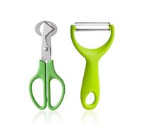 HINFHI 1 Piece Of Quail Egg Scissors, 1 Piece Of Manual Paring Knife, Eggshell Splitter, Kitchen Shell Scissors, Fruit And Vegetable Scraper, Kitchen Supplies.