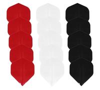 HINFHI 15 Pieces Of Dart Wings, Dart Accessories, Diy Dart Materials, Throwing Games, Easy To Assemble.