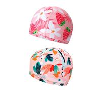 HINFHI 2 Pieces Children'S Swimming Caps, Cute Cartoon Swimming Caps, Swimming Accessories, Water Sports Supplies.