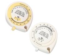 HINFHI 2 Pieces Mini Telescopic Tape Measure, Portable Tape Measure, Body Measuring Tool, Tailor Tape Measure.