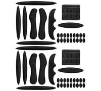 HINFHI 2 Sets Of Helmet Inner Lining, Soft Sweat-Absorbing Sponge Pad, Helmet Inner Lining Replacement, Helmet Accessories.