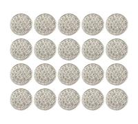 HINFHI 20 Pieces Round Diamond-Set Buttons, Ele Buttons, Women'S Clothing Accessories, Garment Decorative Buttons.