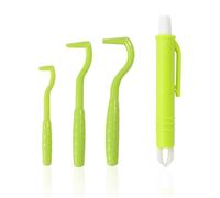 HINFHI 3 Pieces Of Tick Grab And 1 Piece Of Lice Removal Clip, Pet Insect Removal Tool, Cat Flea Clip, Pet Care Supplies.