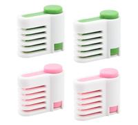 HINFHI 4 Piece Cake Layerer, Cake Cutting Aids, Baking Tools, Kitchen Supplies.