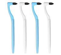 HINFHI 4 Pieces Of Dental Stain Removal Brush, Tooth Cleaning Tools, Dental Care Supplies, Tooth Accessories.