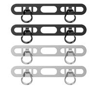 HINFHI 4 Pieces Of Mobile Phone Lanyard Gaskets, Stainless Steel Gaskets, Mobile Phone Lanyard Accessories, And Lanyard Metal Connecting Plates.