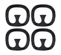 HINFHI 4 Pieces Of Simulated Beard, Role-Playing Props, Creative Funny Beard, And Makeup Party Costume Accessories.