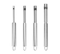 HINFHI 4 Pieces Of Stainless Steel Apple Core Removal Tool, Multi-Function Core Removal Props, Strong And Durable, Reusable, Kitchen Utensils.