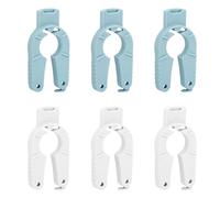 HINFHI 6 Pieces Plastic Can Opener, Kitchen Tools, Manual Can Opener, Portable Bottle Opener.
