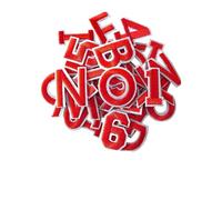 HINFHI 72 Pieces Of Digital Letter Cloth Patch, Diy Clothes Decoration, Ironing Cloth Patch, Suitable For Hats, Bags, And Clothes.