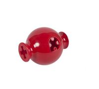 HING Go Ball, Indoor Outdoor Interactive Dog Treat Chew Toy for Boredom, Red