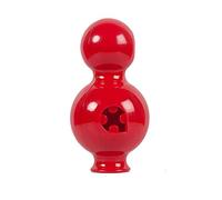 HING Odd Ball, Indoor Outdoor Interactive Dog Treat Chew Toy For Boredom, Red