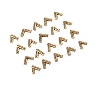 Hinge, 20Pcs Invisible Concealed Barrel Pure Copper Brass Mount Furniture Hardware Cabinet Cupboard 204mm