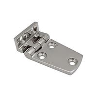 Hinge, 316 Stainless Steel Short Side Right Angels with 5 Holes 54mm 66mm Marine Sailing Boat Hardware(38x66)