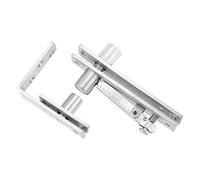 Hinge, 360 Degree Shaft Rotation Axis Wooden Door Hidden Adjustable Gap up and Down Pivot Hardware Tool