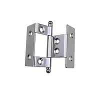 Hinge, 5 Pcs/Set Four Fold Bend Adjustable Wrap Cabinet Door Hardware Bending