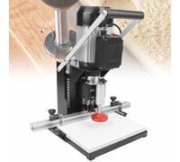 Hinge Boring Machine for Cabinets & Furniture, Adjustable 0-40mm Depth, High-Speed Motor Drilling Table at 2880 RPM for Precision Woodworking