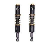 Hinge Drill Bit High Speed Steel Hinge Hole Puncher, 5mm and 1/4 Inch Woodworking Drilling Tool with Brass Tip for Precise Hinge Installation in Wood and Plastic