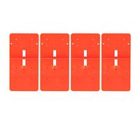 Hinge Drill Jig - Precise Drilling Positioning Tool for Cabinet Doors and Carpentry, Durable Plastic DIY Guide for Woodworkers and Professionals