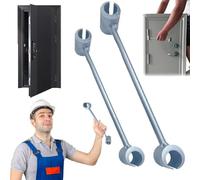 Hinge Hole Adjustment Wrench, Door Hinge Repair Tool, 14-25 Mm Adjustable Wrench, Flag Hinge Special Tool, Fire Door Repair Wrench (S+l)