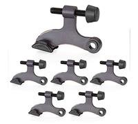 Hinge Pin Door Stop Oil Rubbed Bronze 6 Pack with Rubber Tip