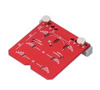 Hinge Positioning Ruler, Aluminium Alloy, Sandblasted Surface with Stainless Steel Sleeve - Durable Construction, Precise Marking, Cabinet Installation and Furniture Repair Tool