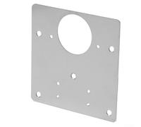 Hinge Repair Plate in Stainless Steel for Cabinet Door Mount Reinforcement and Cupboard Panel Edge Coverage (10Pcs)