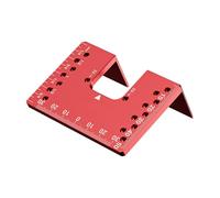 Hinge Repair Plate,Precise Aluminum Alloy Lightweight Tool,Door Hinge Repair Tool | for Home Kitchen Bathroom Woodworking Furniture Closet Gate Garage RV