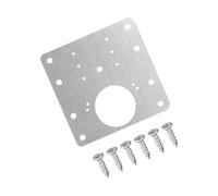 Hinge Repair Plate Stainless Steel Kitchen Cabinet Hinge Repair Plate Furniture Drawer Fixing Table Window Door 1-20Pcs(20pcs)