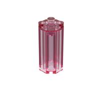 Hingebricks Brick Special Octagonal 2x2x3 1/3 10PCS Compatible with Lego 6037 GDS-2073 Classic Bulk Toy MOC Color:Trans Dark Pink 113