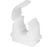 Hinged Clip White 22mm, 100 in Pack