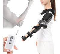 Hinged Elbow Brace Arm Exerciser for Stroke Recovery - Electric Rehabilitation Device for Hemiplegia Patients