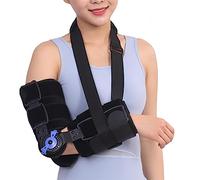 Hinged Elbow Braces, Adjustable Post Operative Elbow Brace| Night Sleep Support & Pain Relief|Tendonitis|Fits Left & Right(Left)