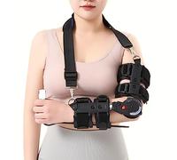 Hinged Elbow Braces, Comfortable Night Elbow Sleep Support,Stabilizer Splint for Arm Injury,Ulnar Nerve,Cubital Tunnel Syndrome,Tennis,Left(Left)