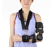 Hinged Elbow Braces, Post-OP for Men and Women,Stabilizer Splint, Arm Injury Recovery Support After Surgery,Elbow for Pain Relief,Left(Left)