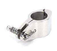 Hinged Jaw Slide, 25mm/1inch Stainless Steel 316 Jaw Slide Marine Hardware Fittings Tip Style Multi-Purpose Pipe Clamps and Hose Clamps, Yacht Tube Rail Accessories for Yachts, Boats, Kayaks