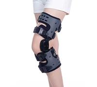 Hinged Knee Brace Adjustable Knee Joint Support Brace Patellar Joint Brace Knee Joint Varus Leg Orthosis For Women Men