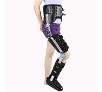 Hinged Knee Brace Knee Ankle Foot Fixation Orthosis, Comfortable Adjustable Ankle Foot Orthosis Brace, Leg Fracture, Foot and Orthotics of Lower Limbs,Rightleg-C(L)