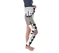 Hinged Knee Hip Support Brace Hip Knee Ankle Foot Orthosis Leg Fracture Adjustable Hip Joint Fixation Bracket for ACL, PCL, MCL, Arthritis,B Right,A Right