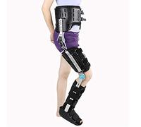 Hinged Knee Support Brace Foot Fixation Orthosis Reusable,Hinged Hip Knee Ankle Foot Brace Support For Thigh Leg Fracture Foot And Orthotics Of Lower Limbs Knee Ankle(S-Small)
