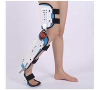 Hinged Knee Support Brace Knee Orthosis Support Joint Stabilizer,Hinged Knee Brace Fracture Fixed Guard Splint Leg Protector Fully Adjustable Calf Ankle Foot Fixed Bracke(Right-L/Large)