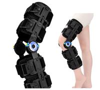 Hinged ROM Knee Brace for Men and Women, Adjustable Post Op Knee Support Stabiliser for ACL MCL PCL Recovery, Medical Orthopaedic Leg Immobiliser for Left or Right