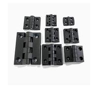 Hinges 2pcs Strong Plastic Butt Hinge Industrial Equipment Electric Cabinet Door Bearing Hinges Fixed Furniture Hardware Cabinet Hinge(82x103mm 2pcs)