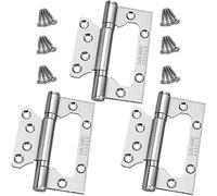 Hinges, 3Pcs 304 Thick Stainless Steel Picture-Mother Casement Hinge Bedroom Wooden Door Silent Bearing Hinge