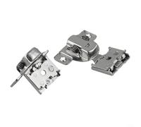 Hinges for Cabinets Soft Closing Concealed Design in a Set of Two for Face Frames with a Build and Adjustable Features (1/2)