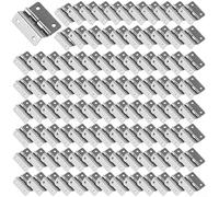 Hinges Made to Last Design Suitable for Various Applications Including Cabinets and Chests in Sets of Ten or One Hundred Units Each (100pcs)