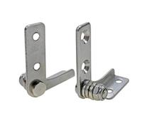 Hinges Stainless Steel Damping Hinge Adjustable Torque Stop Anywhere Pivot Positioning Support 1 Piece(DTB Left-Right,0.8N.m)