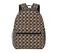 Hingor Beautiful Eiffel Tower Paris Print Unisex Leisure Backpack Lightweight Travel Work Everyday Use Weekend Getaways